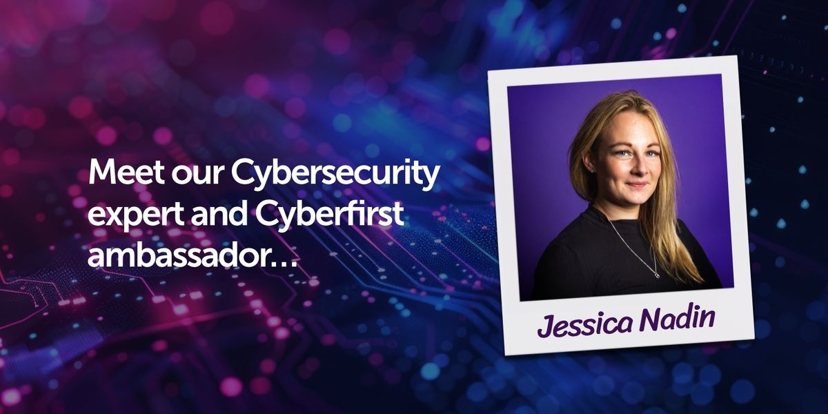 Our cybersecurity expert at Atom bank Jessica Nadin 